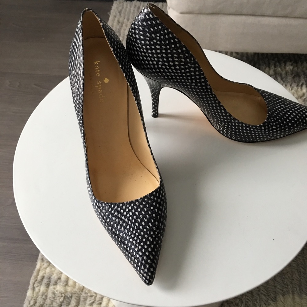 Authentic Kate Spade Snake Skin Pumps